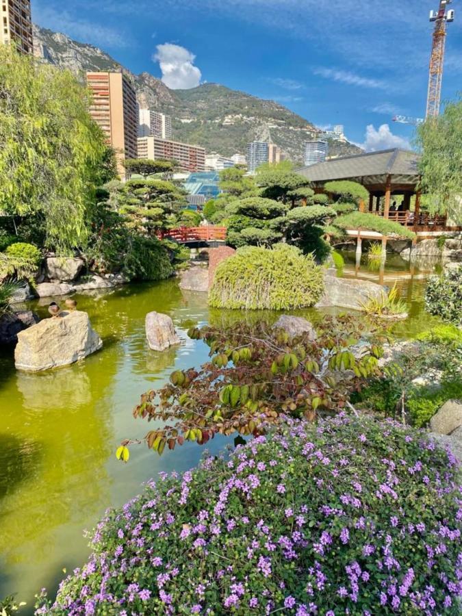 Ferienwohnung Luxurious Flat At 5 Min By Walk To Monaco, Free Parking And Sea View Beausoleil Exterior foto