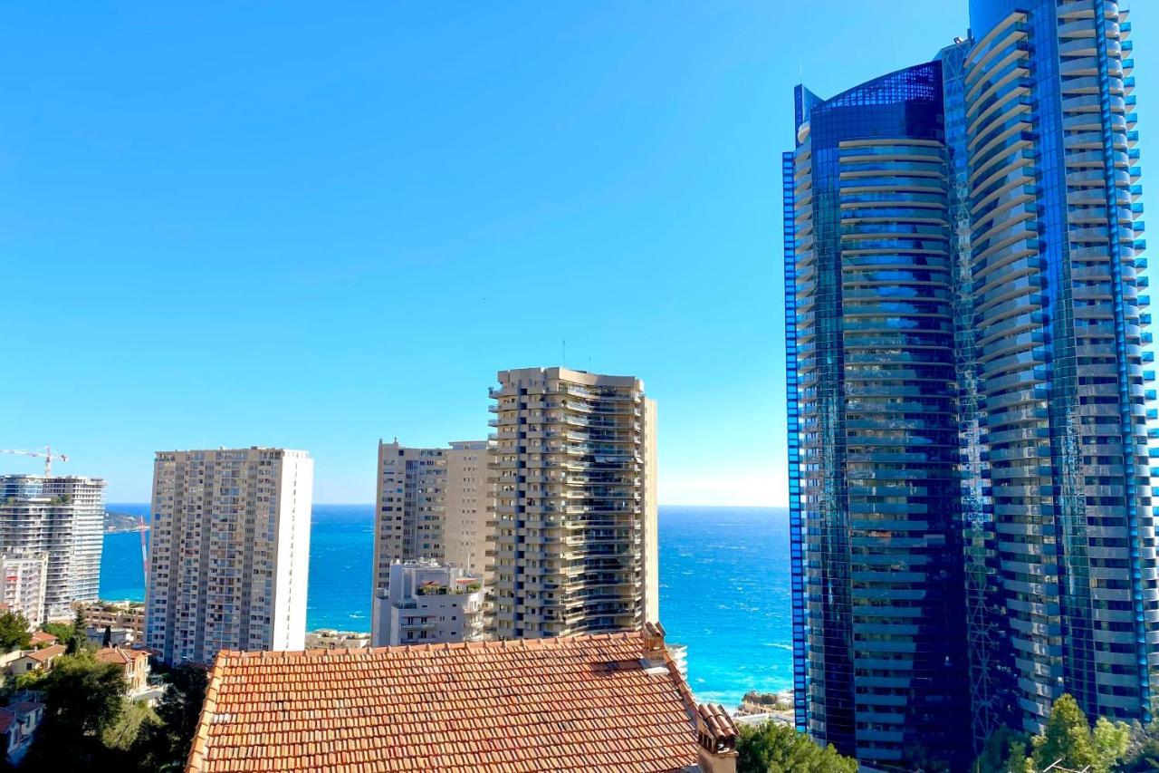 Ferienwohnung Luxurious Flat At 5 Min By Walk To Monaco, Free Parking And Sea View Beausoleil Exterior foto