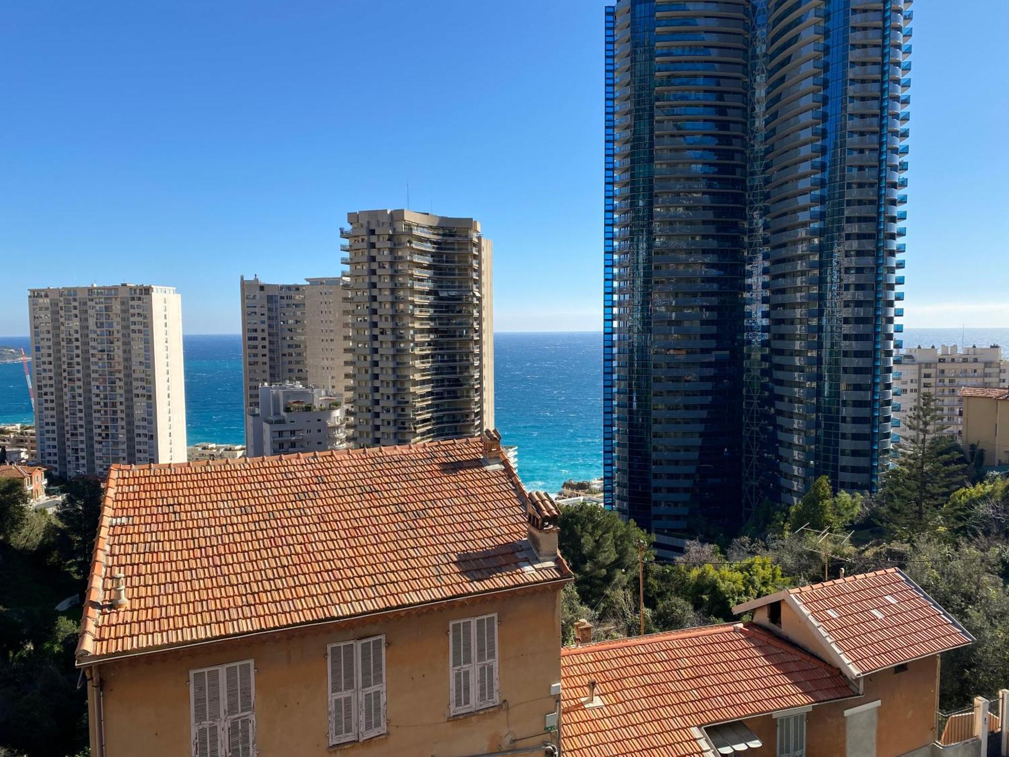 Ferienwohnung Luxurious Flat At 5 Min By Walk To Monaco, Free Parking And Sea View Beausoleil Exterior foto