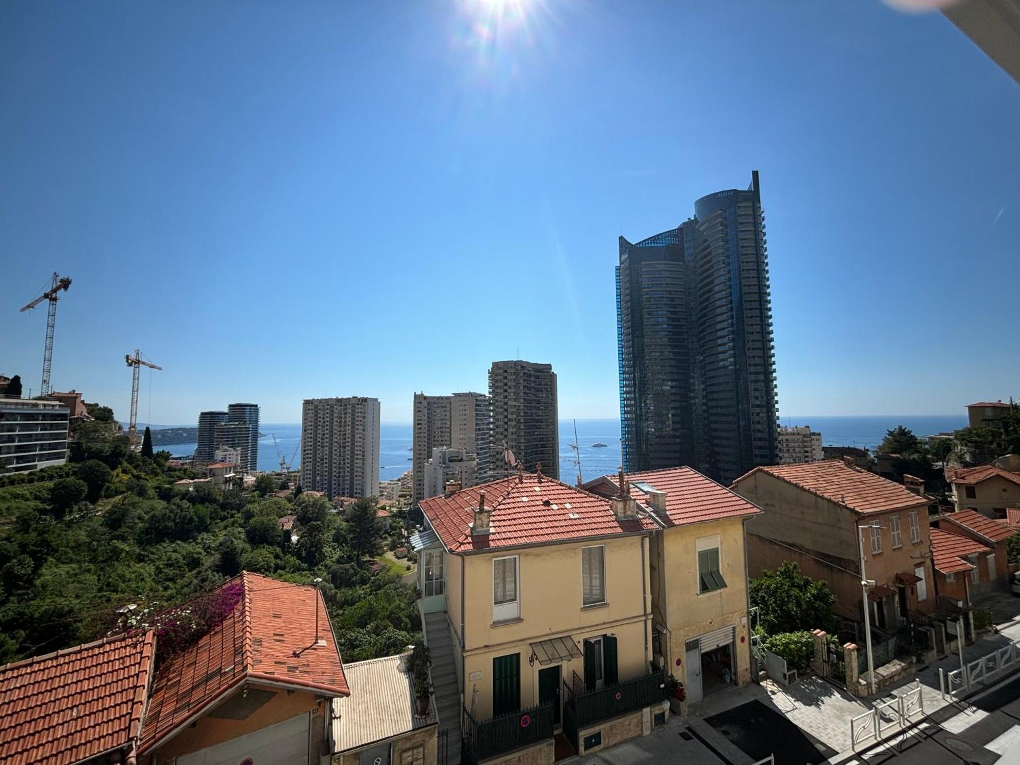 Ferienwohnung Luxurious Flat At 5 Min By Walk To Monaco, Free Parking And Sea View Beausoleil Exterior foto